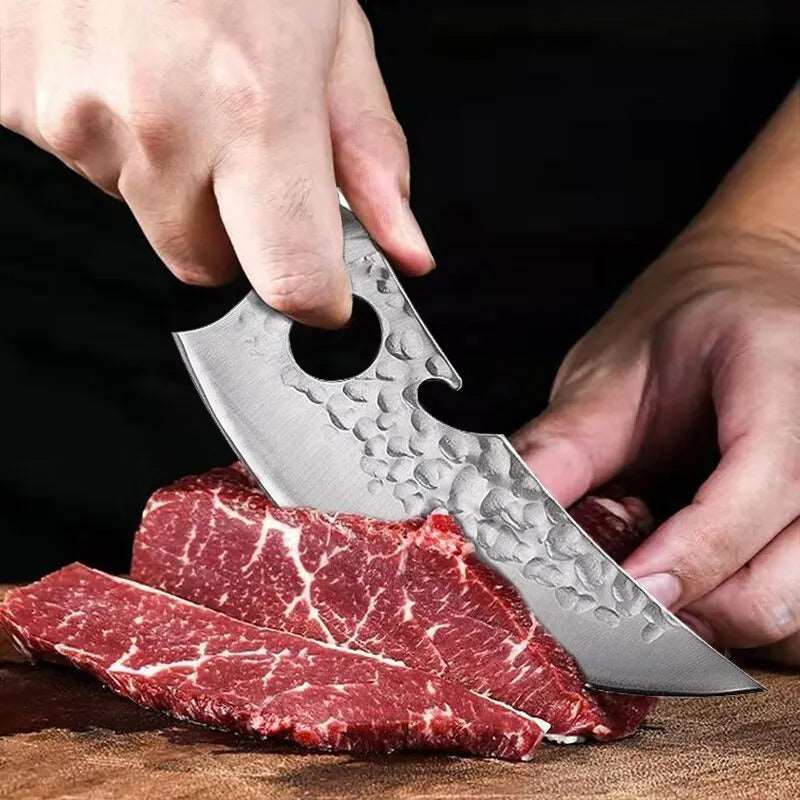 couteau de cuisine arrondie découpeur de viande