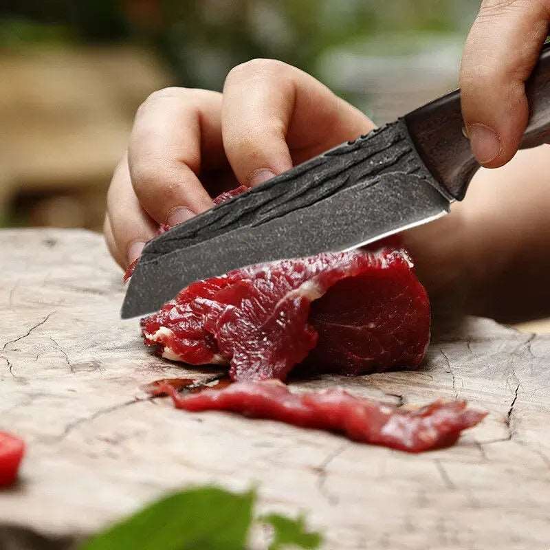 couteau de cuisine avec petit lame découpeur de viande