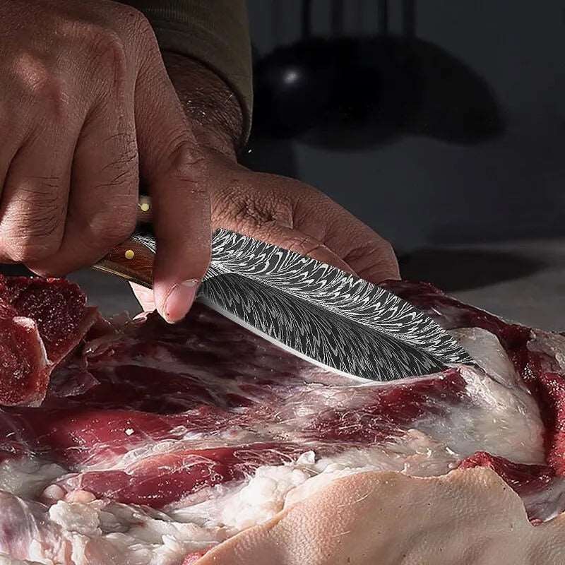 couteau de cuisine de poche pour la viande