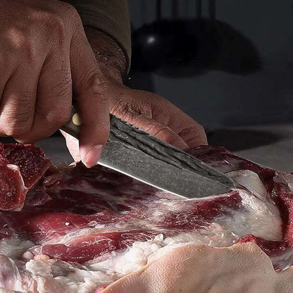 couteau de cuisine petite lame découpage de viande fraiche 