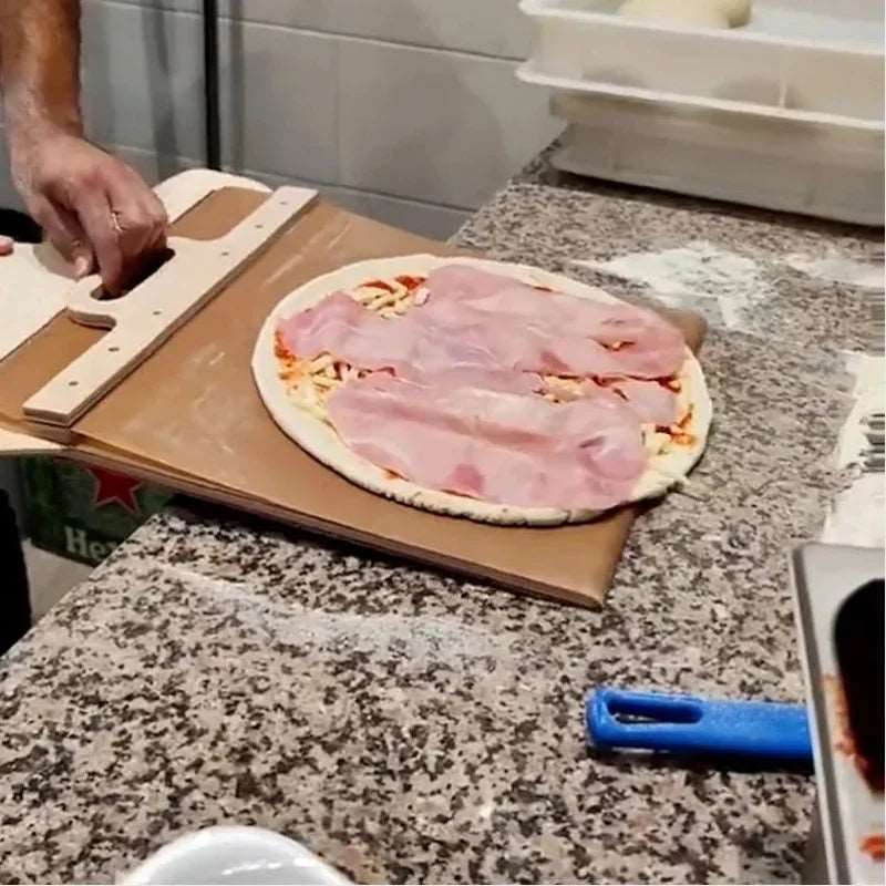 pelle à pizza anti-accidents